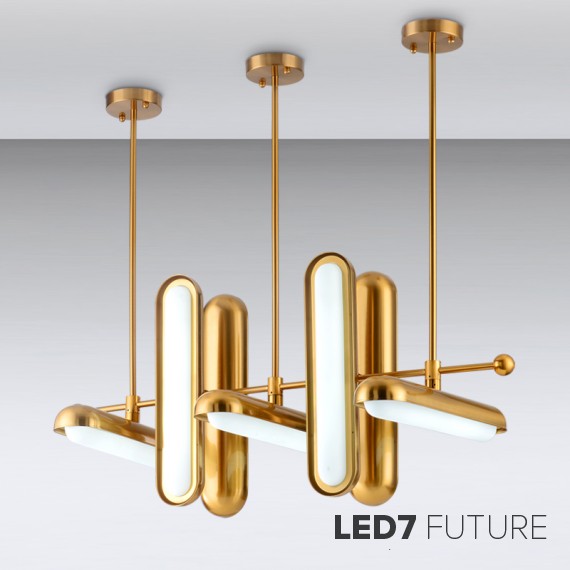 Loft Industry Modern - Woki Chandelier 7